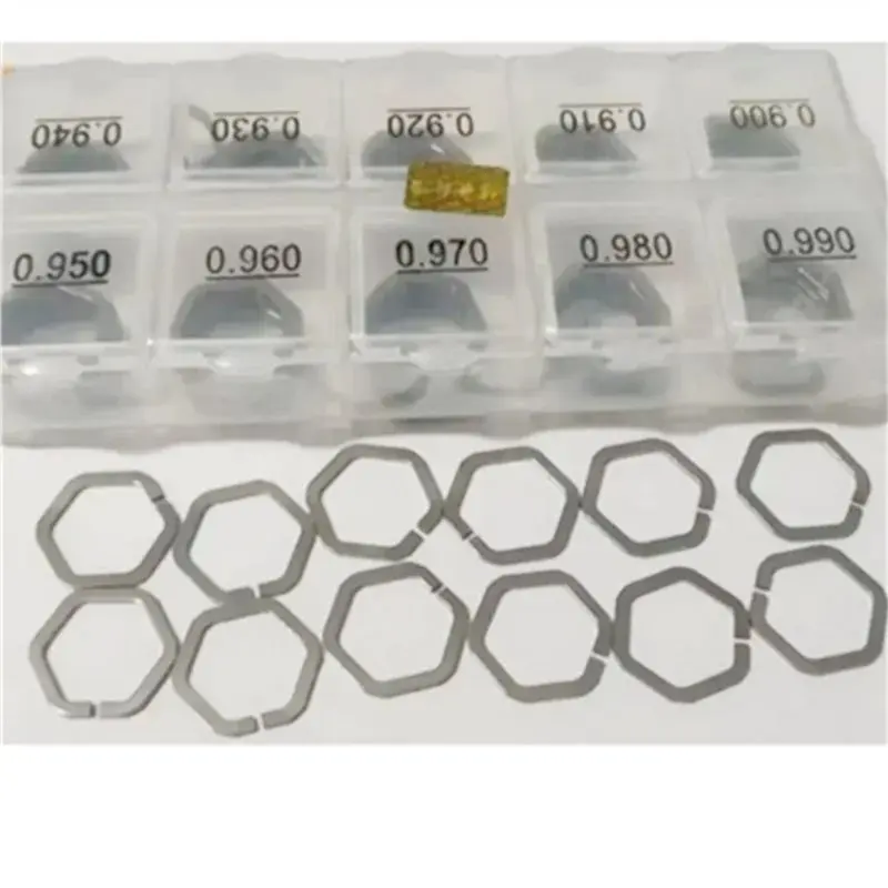 DT42-100Pcs For Siemens Armature Lift Adjusting Shim 0.90-0.99 Common Rail Piezo Injector Gasket Injector Washer Repair Tools