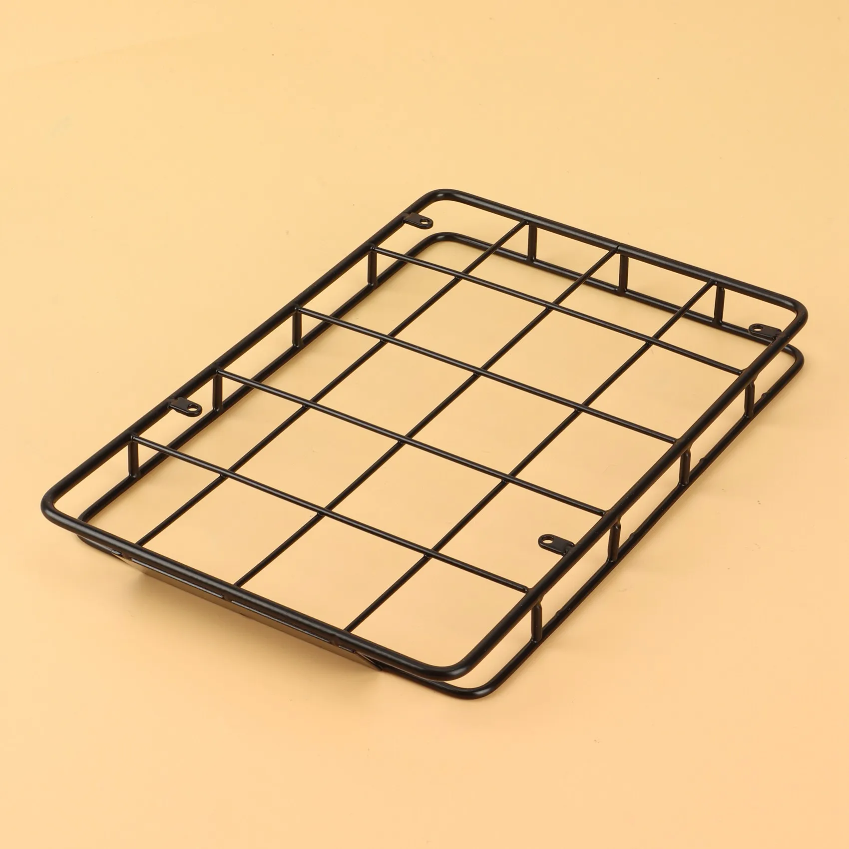 FBIL-230X147mm Metal Roof Rack Camel Cup Luggage Tray For 1/10 RC Crawler Car Axial SCX10 Traxxas TRX4 RC4WD D90 Parts