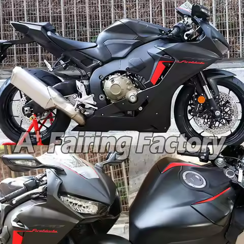 Motorcycle Fairing Kit For Honda CBR1000 RR 2017 2018 2019 CBR 1000RR Bodywork Injection Mold 1000 Matte Black Red Accept Custom