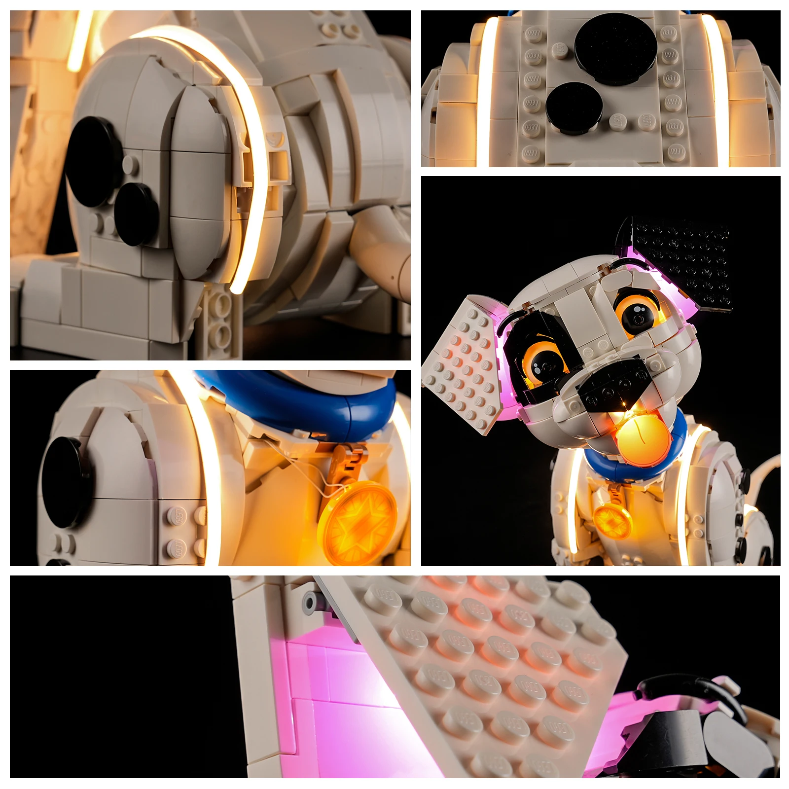 Set di illuminazione per Lego 101 Dalmati Puppy 43269 Building Blocks, solo kit luce a led, non include blocchi di costruzione