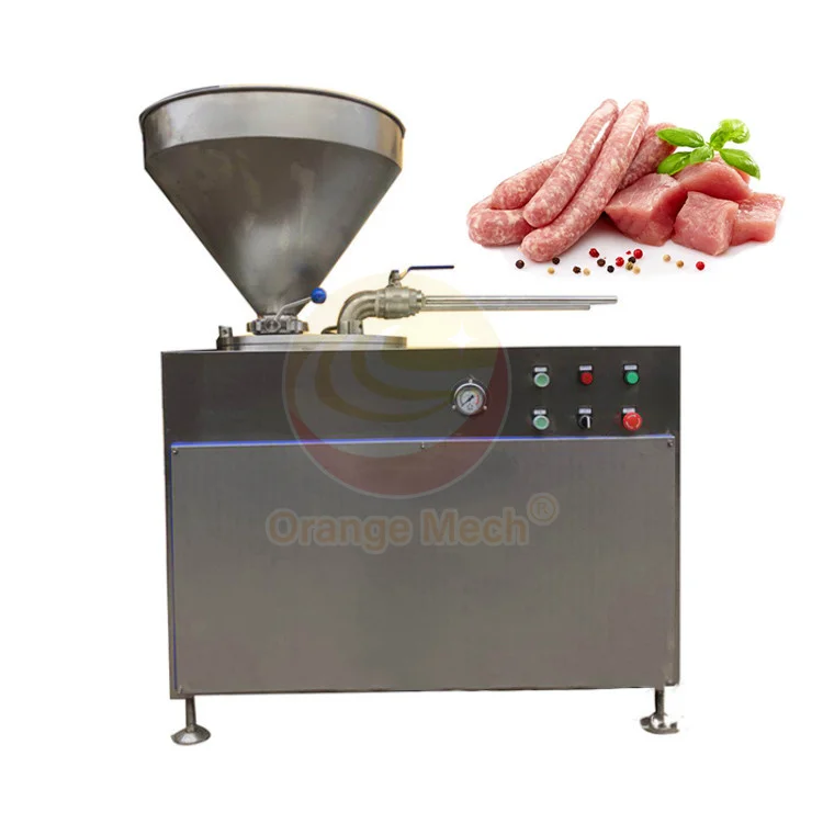 Industrial Automatic Rapid Sausage Filler / Stuffer Fill Vegetarian Ham Beef Sausage Make Machine