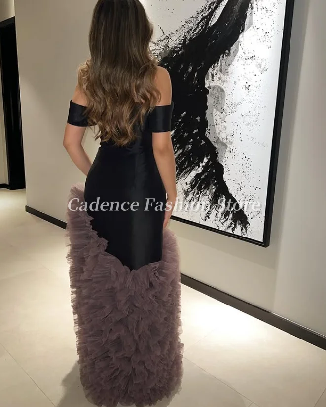 ที่กําหนดเอง 2025 Gorgeous Strapless ผู้หญิง Mermaid ชุดราตรีลูกไม้อาหรับอย่างเป็นทางการ PARTY Dresses ดูไบพรหม