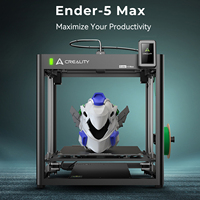 Creality Ender-5 Max 3D Printer Full Auto Leveling Print Platform 700mm/s Fast Printing Speed 400*400*400mm Build Volume WLAN