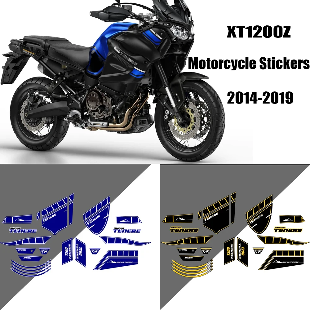 

XT1200Z XT 1200 Z Fuel Tank Protection Decal Motorcycle Sticker Anti-Scratch Suitable For Yamaha SUPER TENERE XT1200Z 2014-2019