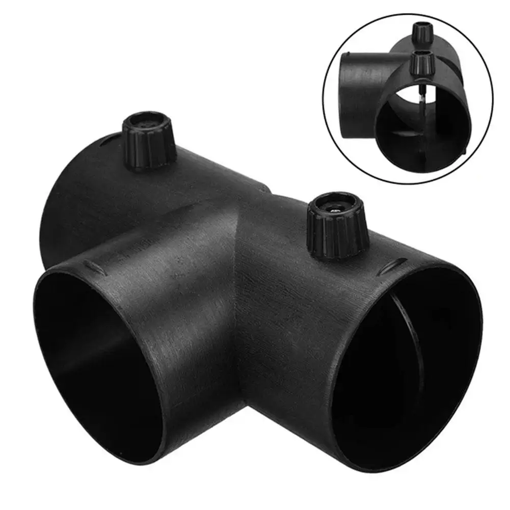 60mm/75mm Air Vent Ducting T Y Piece Elbow Pipe Outlet Exhaust Connector Joiner For Webasto Parking Heater