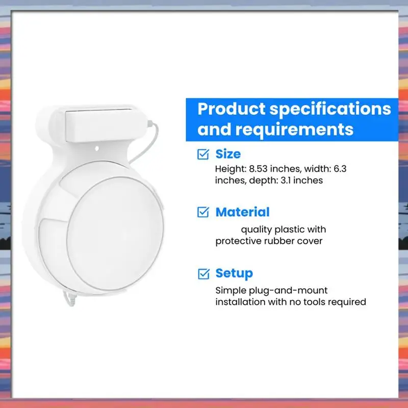 AC18(Guaranteed) Router Wall Mount For TP-Link Deco BE23/BE25/BE3600/BE5000 Wifi 7 Wall Mount Home Wifi System