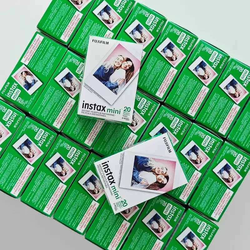 Fujifilm Instax Mini Film White Edge 10-100 Sheets 3 Inch For Fuji Instant Mini 12 9 40 90 LINK 3 EVO PhotoCamera Series Cameras