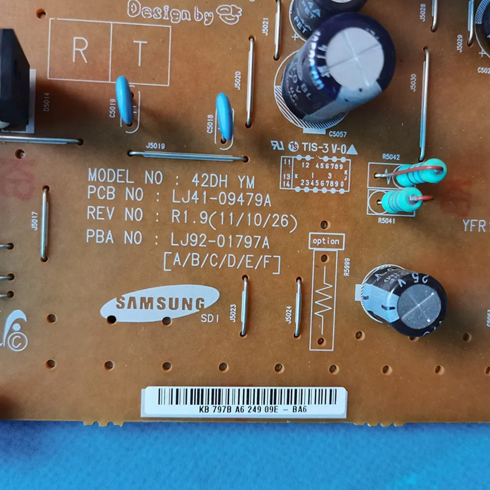 Genuine Y-SUS Board 42DH YM LJ92-01797A LJ41-09479A Y Board is for PN43D450A3DXZA PN43D450A2D PS43D490A1W PS43D450A2W Plasma TV