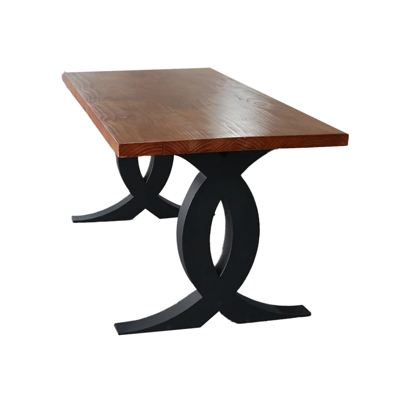 Factory Furniture Legs Metal Minimalist Table Legs Office  Metal Dining Durable Coffee Iron Legs for Table Black Table Base