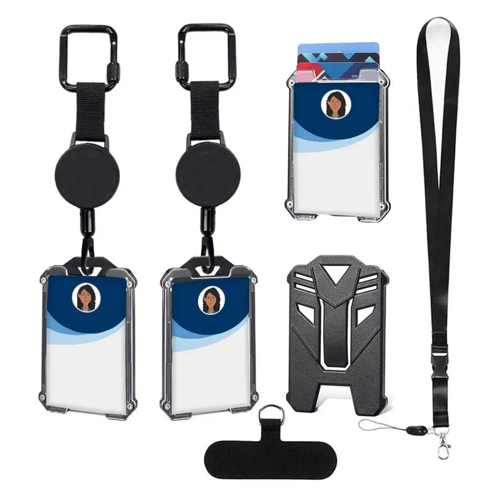 Phone Retractable Holder Heavy Duty Retractable Keychain with Magnetic Closure Mobile Phone Buckle Keychain for Travel Hiking