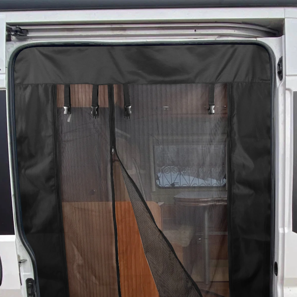 Insect Screen Net Door Sunshade Screen Mount Anti-Flying Privacy Protection Net For Fiat Ducato/Peugeot Boxer/Citroen Relay 2006