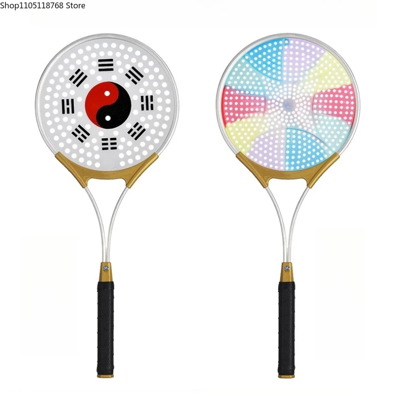 Professional Tai Chi Rouli Racket Set Aluminum Alloy Rouli Ball Racket  Martial Arts Training Supplies