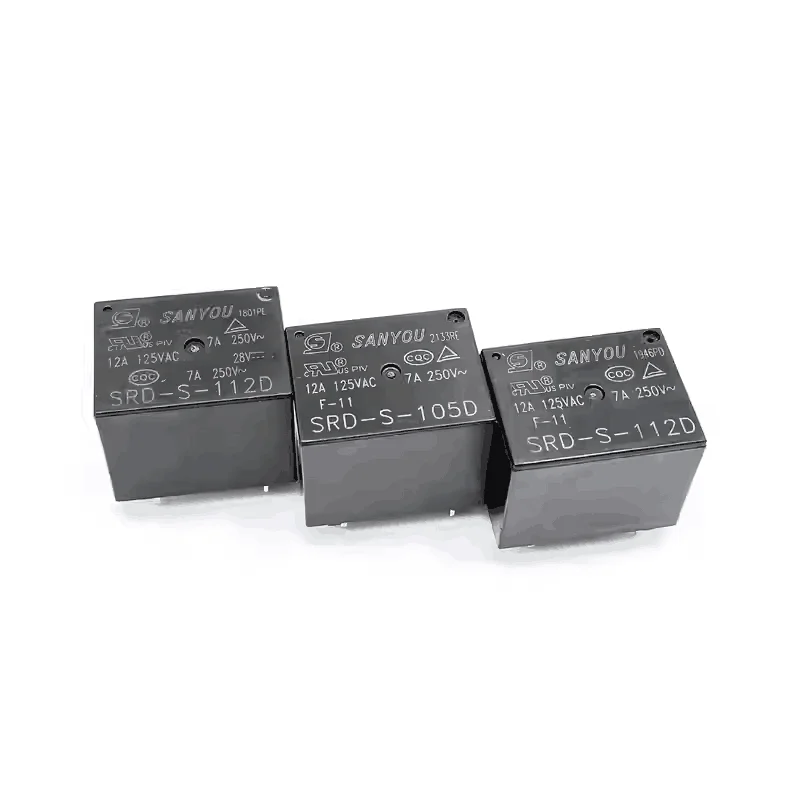 5PCS Relay SRD-S-105D 109D 112D 124D  SRD-S-105DM 112DM 124DM   SRD-S-112DM-F  SRD-S-112DM-MS