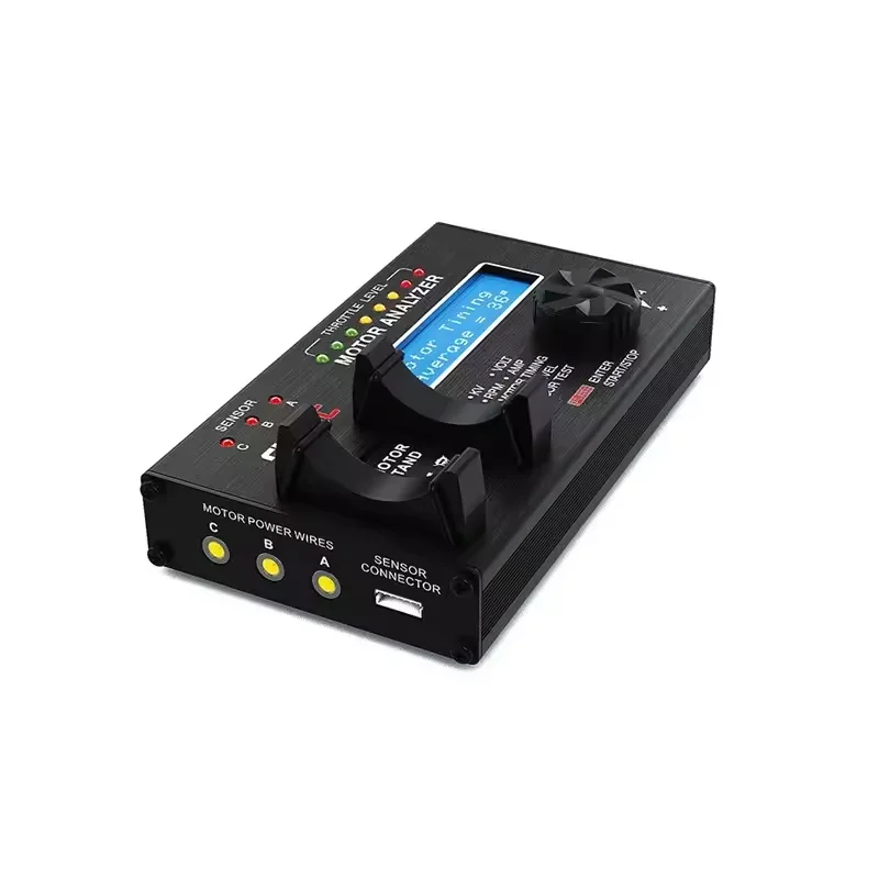 جهاز اختبار تحليل المحرك SKYRC، نموذج السيارة، نموذج الطيران، جهاز اختبار جهد KV بدون فرش #6