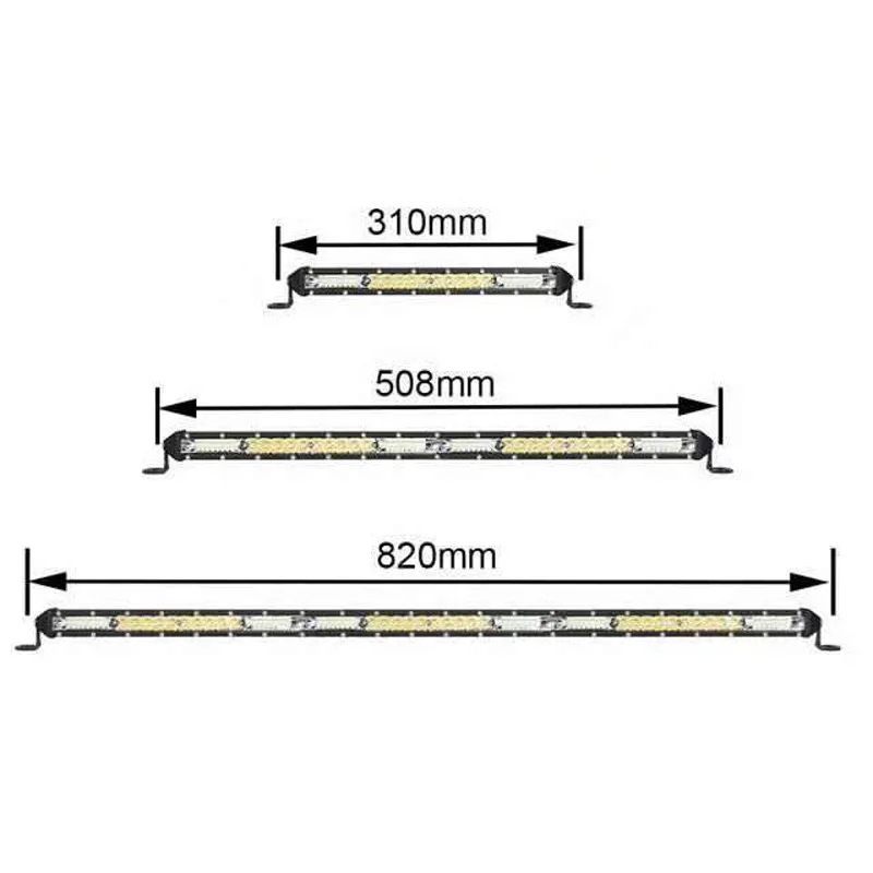 Complete Machine Lijst Auto Led Werk Licht Bar Anti Corrosie Niet Vervorming Auto Led Werk Licht Bar Anti Corrosie