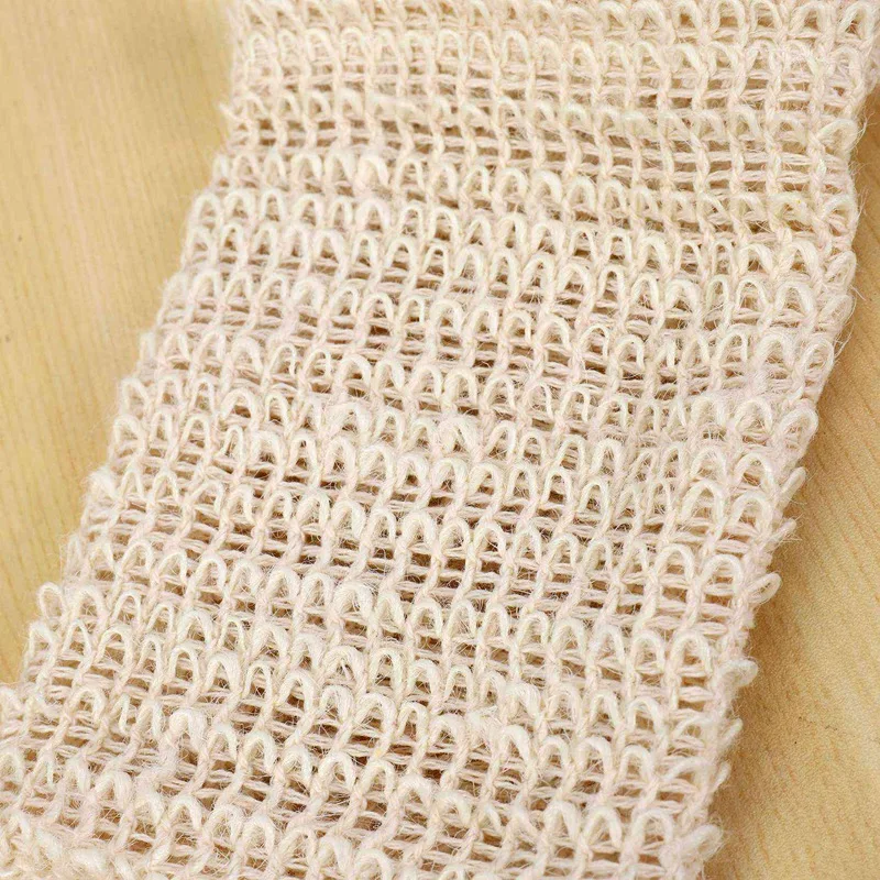 50 Pack Natural Sisal Soap Bag Exfoliating Soap Saver Pouch Holder