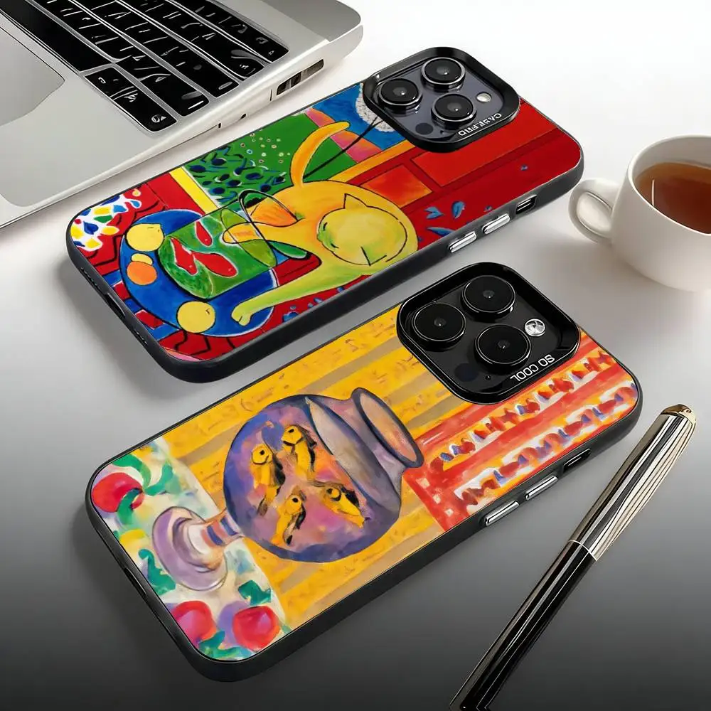 

Funny Henri Matisse Art Painting Phone Case For iPhone 17,16,15,14,13,12,11,Pro,Max,Plus,Mini,SE,Air Matte Shockproof Case