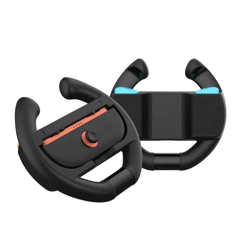 

Popular 2Pcs Racing Steering Wheels For Switch 2 Ergonomic Controller Grips Enhanced Gaming Precision