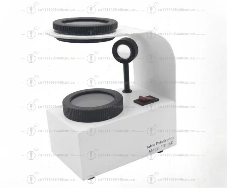 Portable Jewelry Polarizer Emerald Crystal Gem Identification Tool for Accurate Mineral Analysis