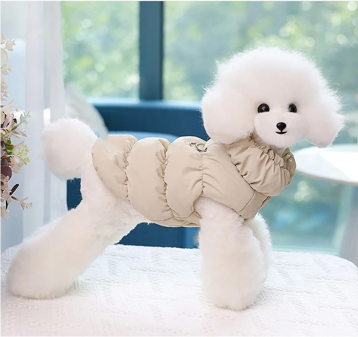 Neue Modell Haustiere Winter Jacke Winter Hund Katze Isolierung Verdickte Kleidung Winter Jacke Tank Top Haustiere Kleidung – Detail 6