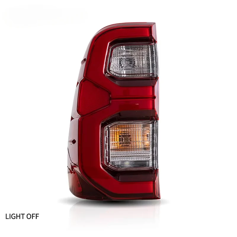 New Style Full LED Taillights 2015-2020 With Breath and Welcome Design Tail Lights for Toyota Hilux Rear Lamp