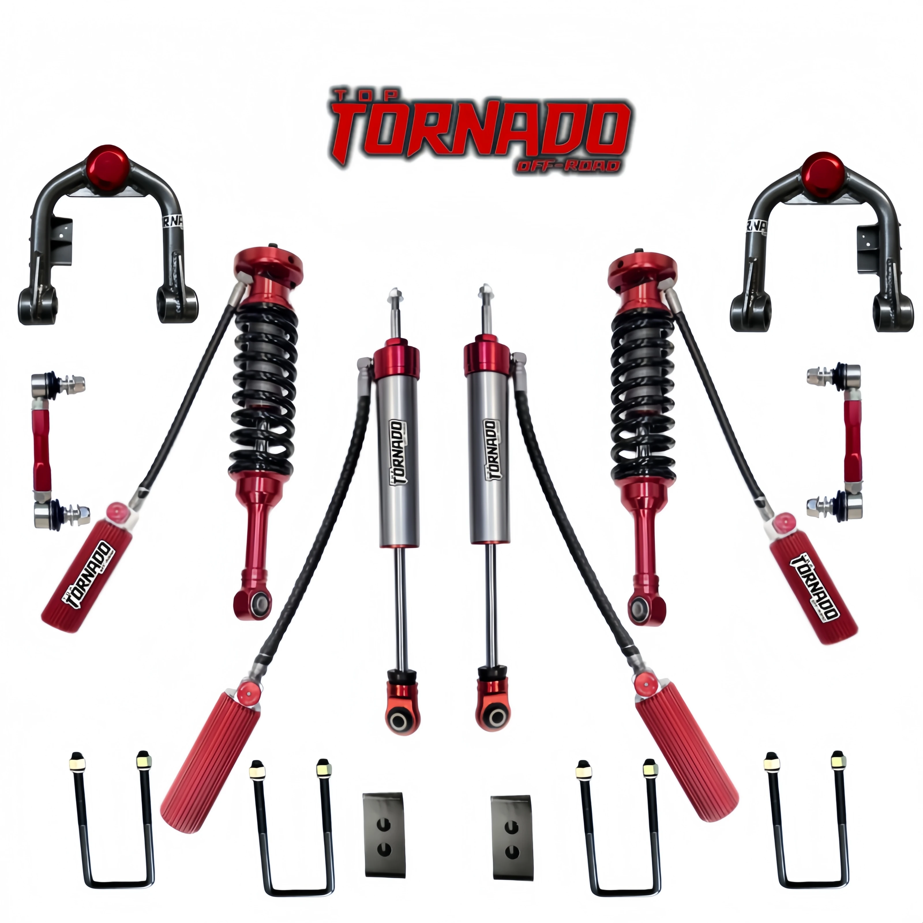 High-quality 4x4 Off-road Nitrogen Compression Rebound Adjustable Suspension Lift Kit For Toyota Tacoma
