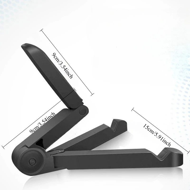 1Pc Desktop Phone Tablet Stand Multifunctional Folding Lazy Creative Portable Simple Lazy Stand