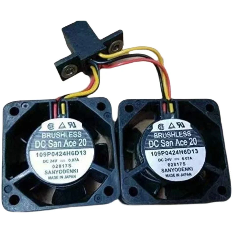 2pcs * NEW ORIGINAL 109P0424H6D13 24V 0.07A 4020 40*40*20mm COOLING FAN RADIATOR