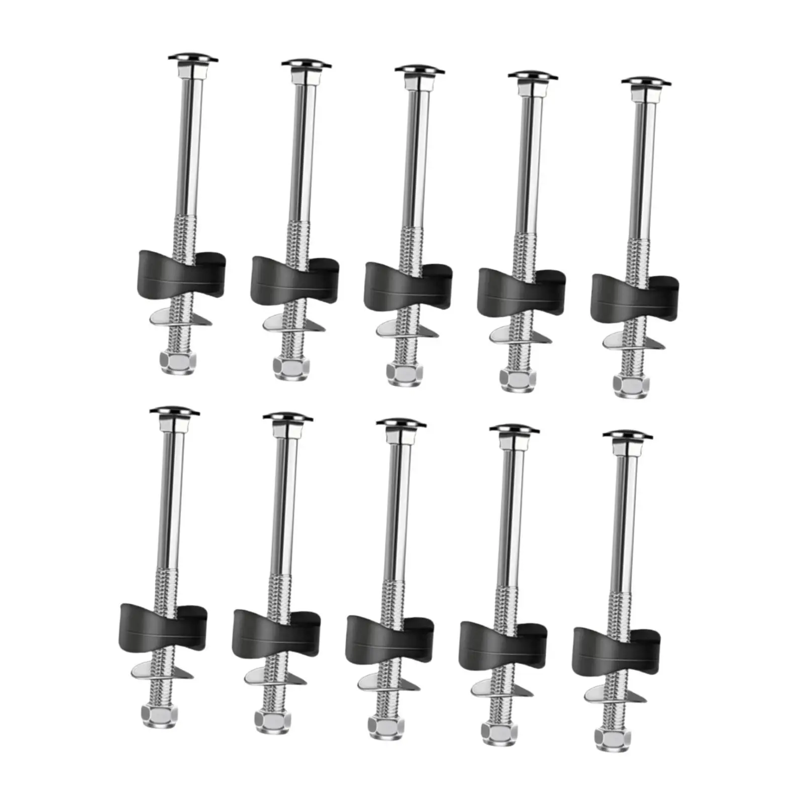 Heavy Duty Trampoline Screws Easy Installation Jump Safety Tool Enclosure Pole Fastening for Children’s Indoor Outdoor