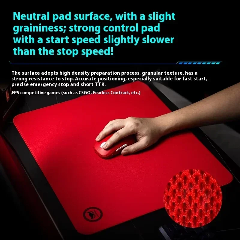 WAIZOWL Fukurou E-sports Mousepad Waterproof and Non-slip Gaming Mouse Pad Table Desk Mat 490*420*3.5mm Custom PC Accessory Gift