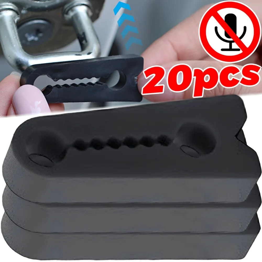 100/10pcs Soft Silicone Auto Door Lock Damper Buffer Pad Shock Absorber Anti Noise Soundproof Gasket Protection Sticker