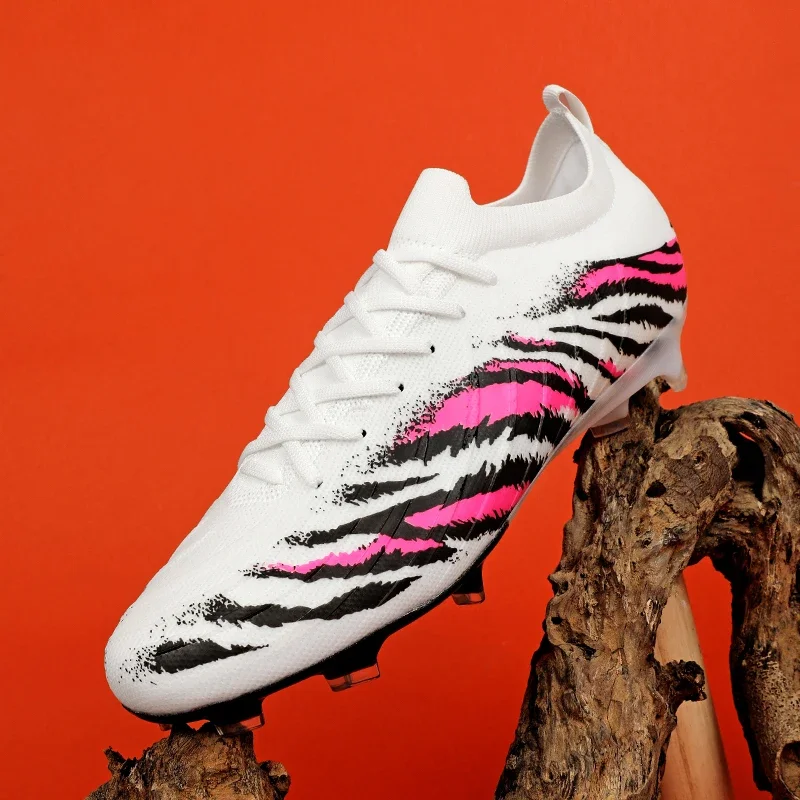 

Professional Low Top Soccer Shoes Durable Short Studs Comfortable Non Slip Outdoor Lawn Football Training Footwear