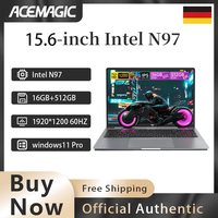 ACEMAGIC Laptop Intel N97 Ultra Thin Office  RAM 16GB SSD 512GB Portable Laptop DDR4 1920 * 1200 HD Display 60HZ