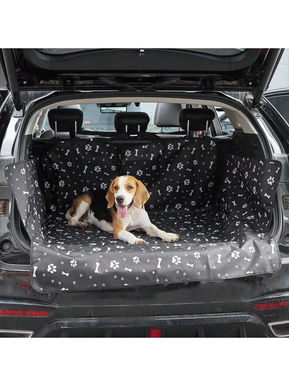 

Oxford Waterproof SUV Trunk Pet Bed for Traveling and Vacation