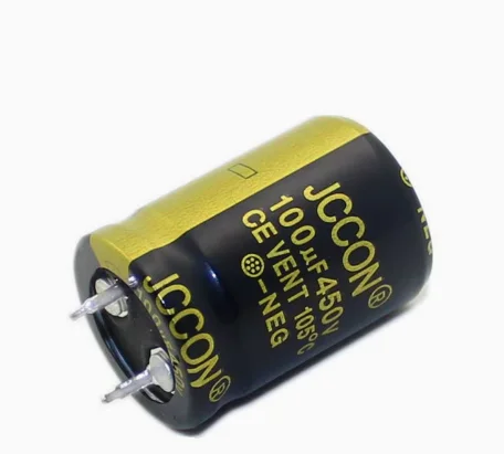 10pcs 450V100UF Volume 22x30mm Aluminum Electrolytic Capacitor 450v100uf 100MFD