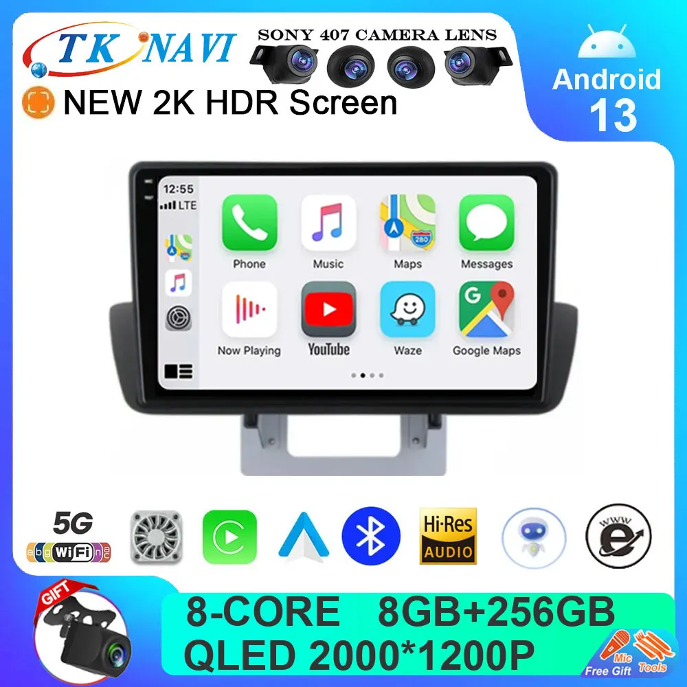 

Автомобильный радиоприемник Android 13 для Mazda BT-50 BT50 2012-2018 мультимедийная система Авто аудио стерео камера заднего вида видеоплеер SWC WIFI