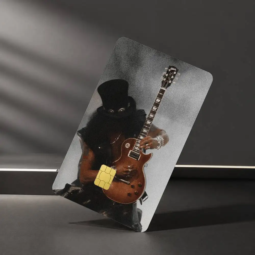 Band G-Guns N Roses Sticker Film Tape Skin for Credit Card Debit Card Waterproof Stickers