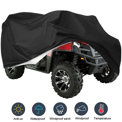 Cubierta Universal para ATV 190T Oxford, cubierta impermeable para motocicleta, protección exterior contra el polvo, protección para motocicleta, vehículo, Scooter y bicicleta