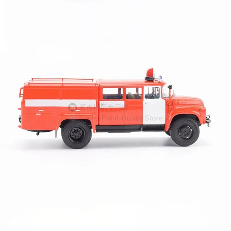 Diecast 1/43 Scale ANR-AG24 (130) Fire Engine Alloy Car Model Static Collection Decorated Holiday Gifts Toys Souvenir Gift