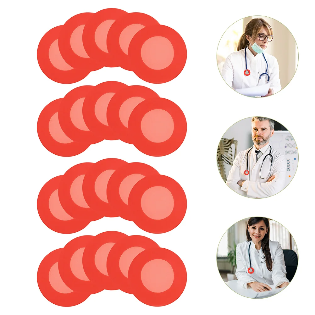 

20 Pcs Silicone Stethoscope Cover Head Accessory Replacement Protector Accessories Covers