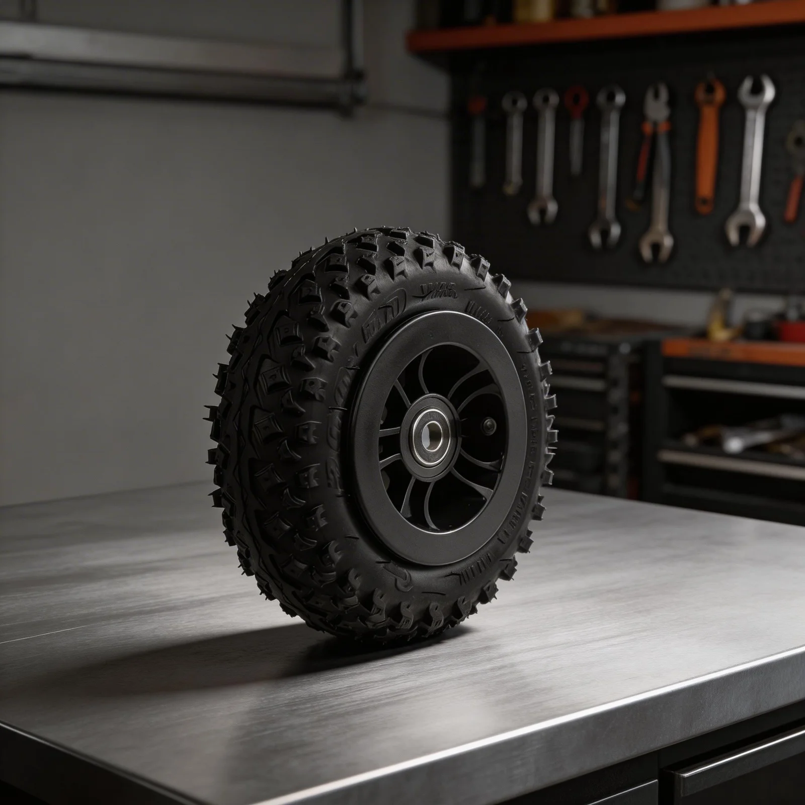 

All-terrain Skateboarding Off-road Wheel Off Road Tires Aluminum Hub Replacement Accessory Lightweight Construction