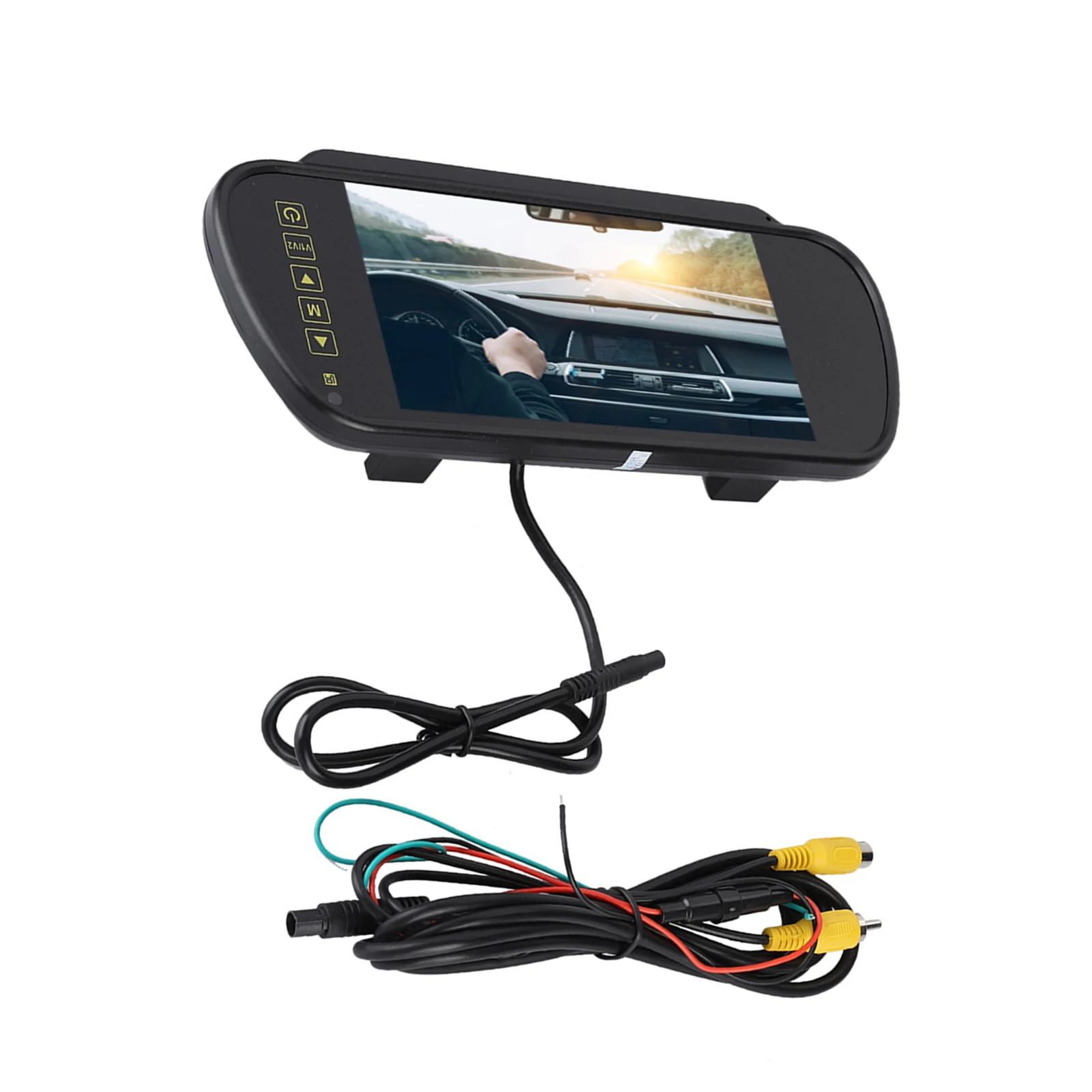 

Car 7 inch Backup Monitor Rear View Mirror Monitor Display Backup Camera Monitor for Rear View Camera Rear View Parking Monitor