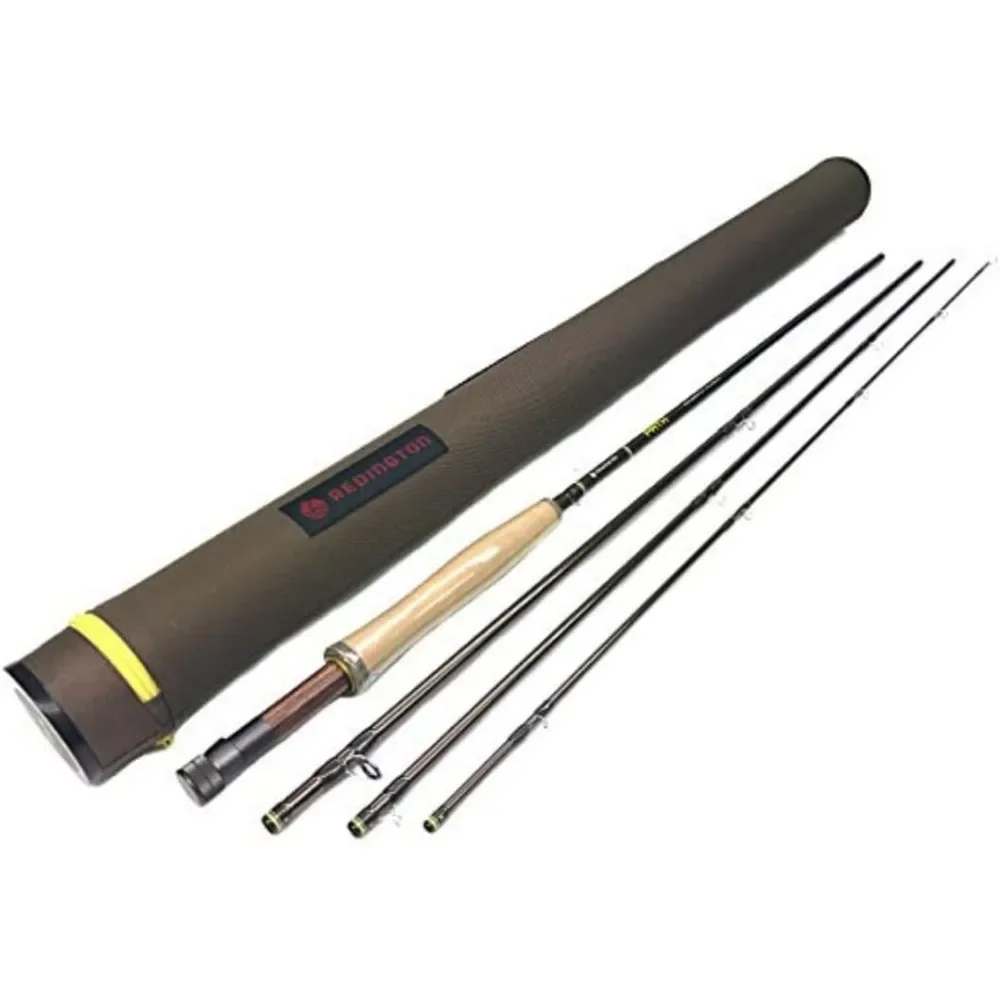 

%a Fishing Rod with Tube, Line Speed Taper, Angled Key Grip, 4 Pieces