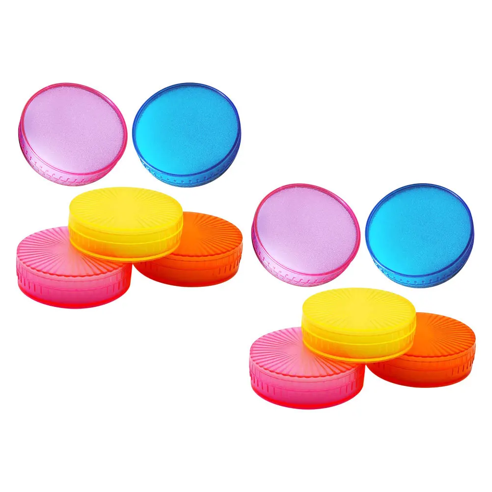 10 قطعة العد النقدي الإسفنج إصبع مرطب المال الإسفنج اسطوانة تصميم ل كفاءة فرز المال البنك استخدام وثيقة العد