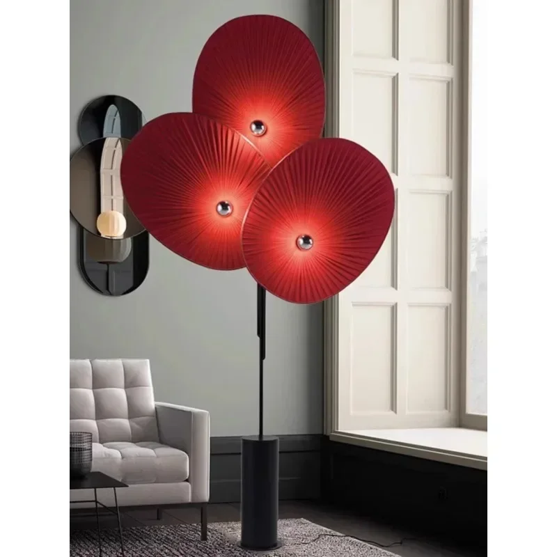 Hot salesNordic Dopamine Designer Floor Lamp Light Luxury Modern Living Room Sofa Bedroom Commercial Atmosphere Vertical Lamp