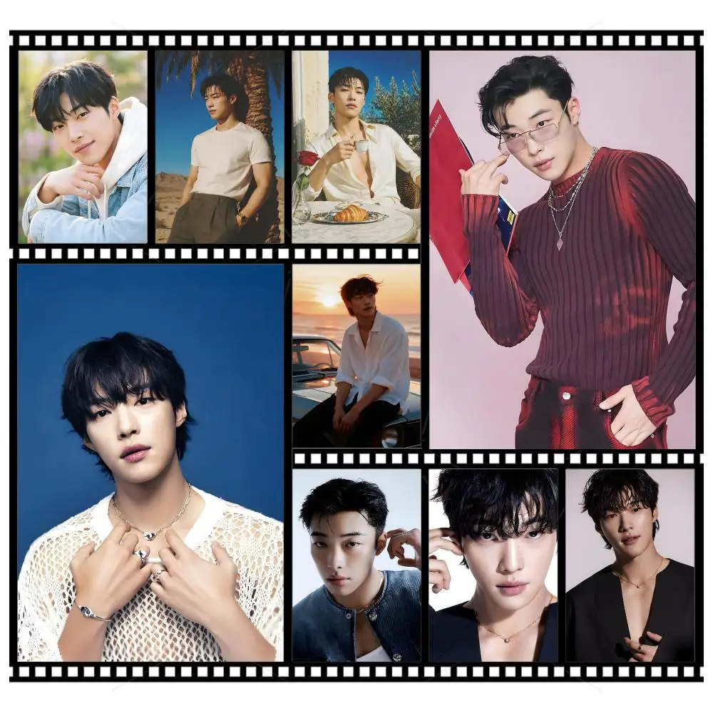 Koreanischer Schauspieler W-Woo Do-hwan Poster Wandkunst Poster HD Wasserdichter PP-Druck Schlafzimmer Wohnzimmer Büro Dekoration Geschenk