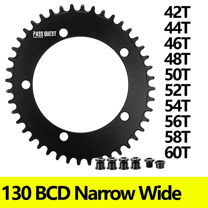 130 BCD Chainring for 3550  APEX  RED Closed Narrow Wide Chainring Road Bike Chain Wheel Single Bicycle Chainwheel Bike Parts