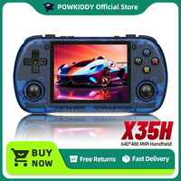 POWKIDDY X35H Retro Video Handheld Game Console 3.5 Inch 4:3 IPS Screen POWKIDDYOS linux System Children's Gifts 3000mAh Battery