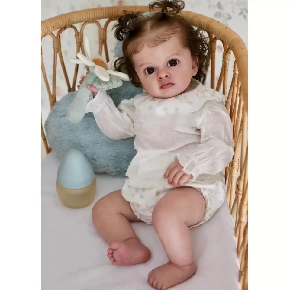 53Cm Bebê Reborn Tutti Lifelike Newborn Baby By Artists Baby Doll Girl bonecas reborn original Birthday Gifts