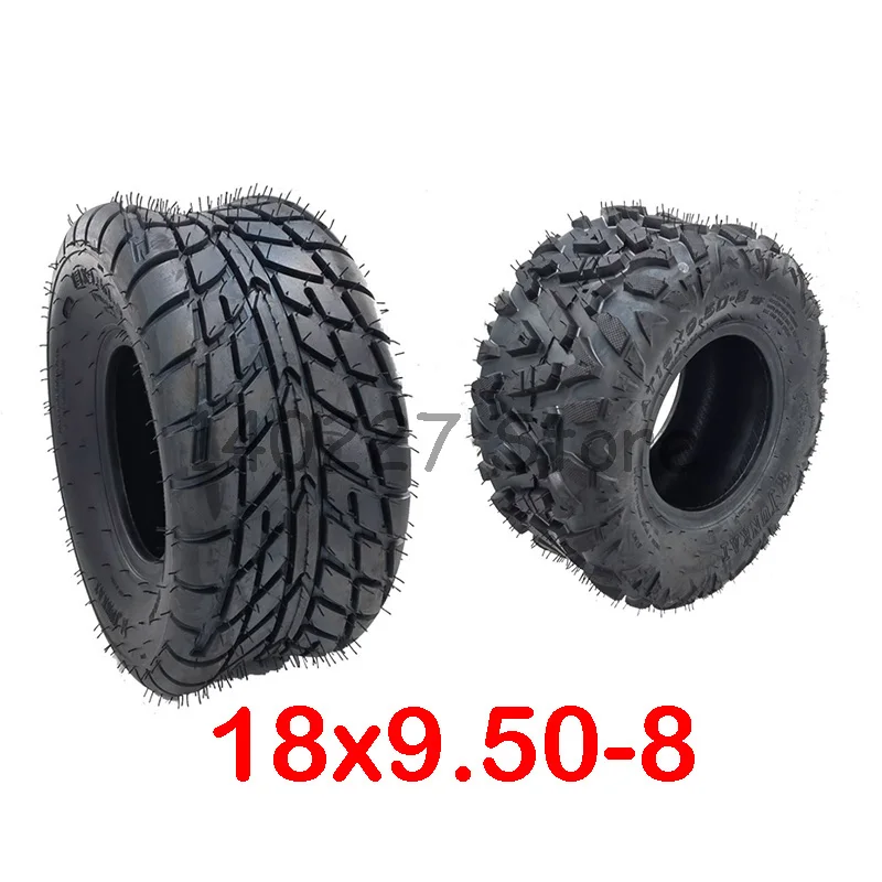 8 inch 18*9.50-8 rear Tubeless tire 18x9.50-8 vacuum Tyre For ATV go kart lawn mower UTV Buggy Quad Dirt Bike parts